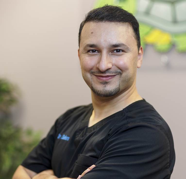 Naperville orthodontist Dr. Salem smiling